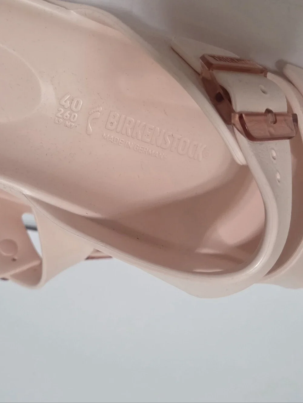 Birkenstock Arizona Big Buckle Eva Light Rose Sandals Size 40 | 9 - 9.5
